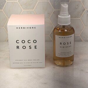 Herbivore-Coco Rose Exfoliating Body Scrub-HerbivoreRose Hibiscus Hydrating Mist